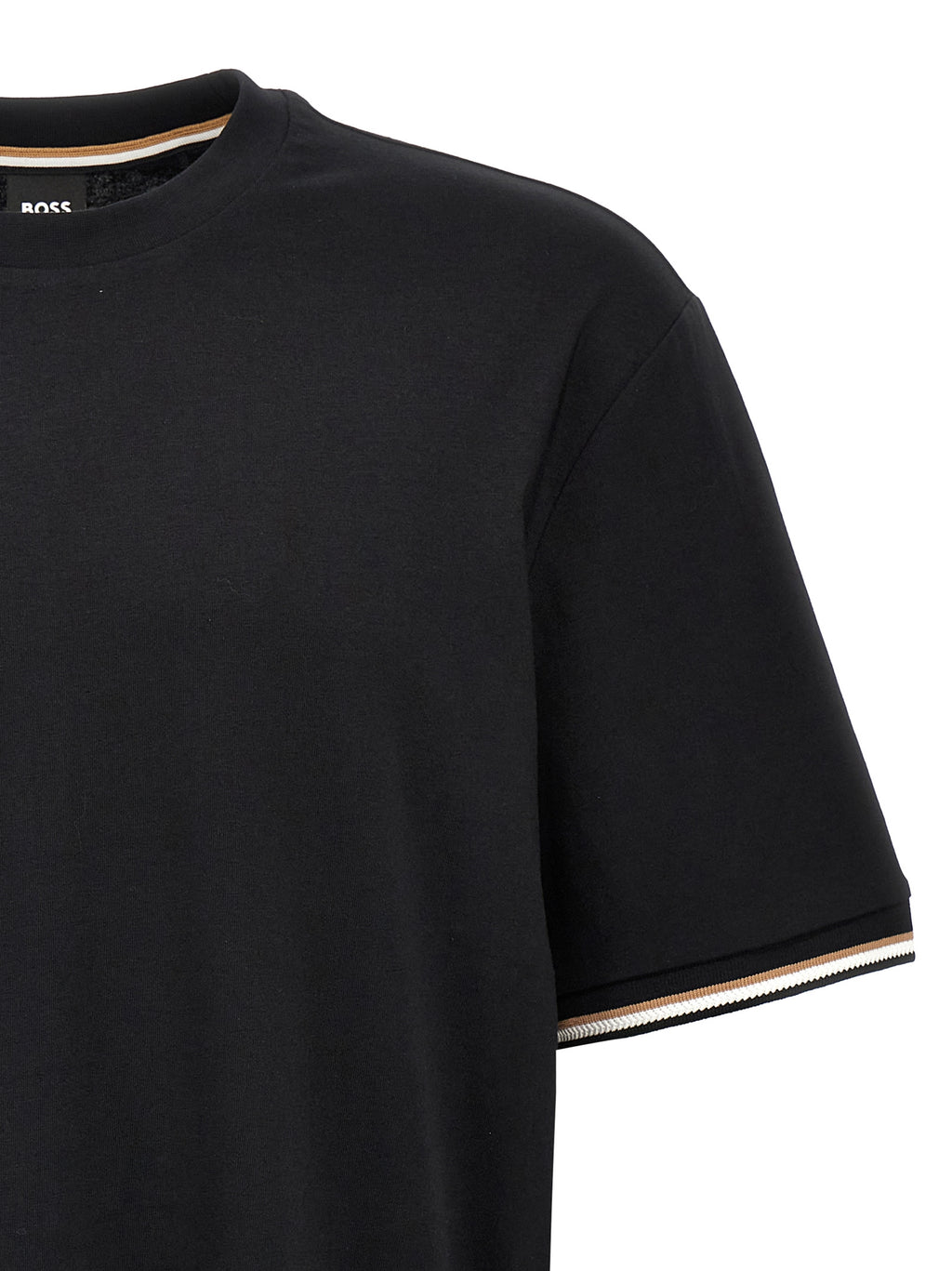 Hugo Boss Black Cotton T-Shirt