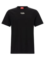 Diesel Black Cotton T-Shirt