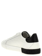 Dolce & Gabbana Multicolor Calfskin Low Top Sneakers