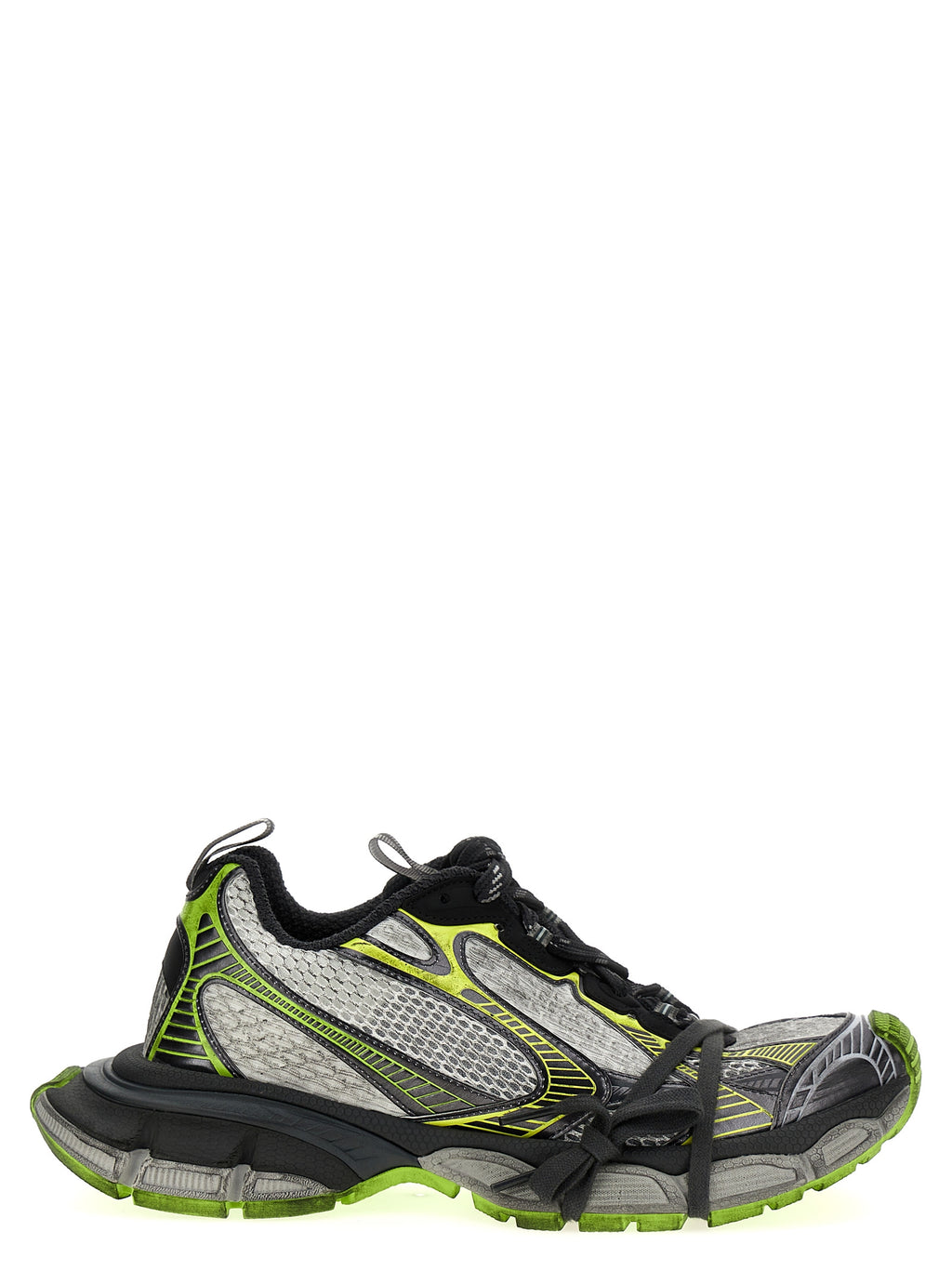 Balenciaga Gray Polyethylene Athletic Sneakers