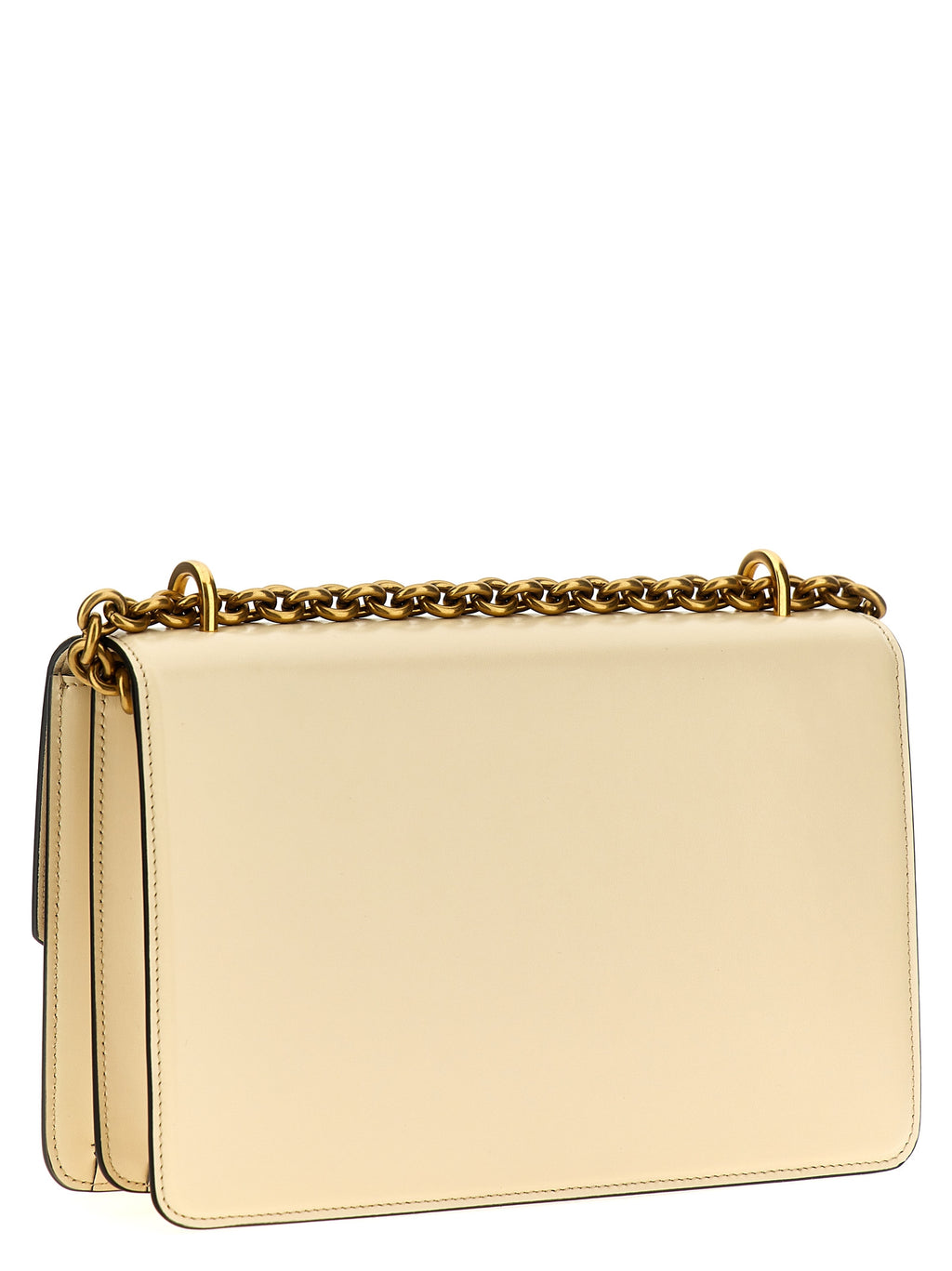 Valentino Garavani White Calfskin Shoulder Bag