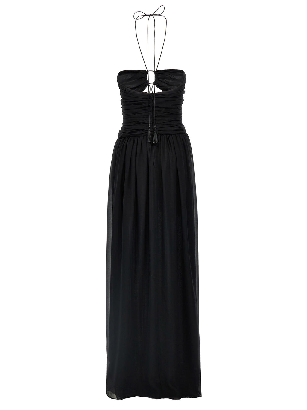 Tom Ford Black Silk Long Dress