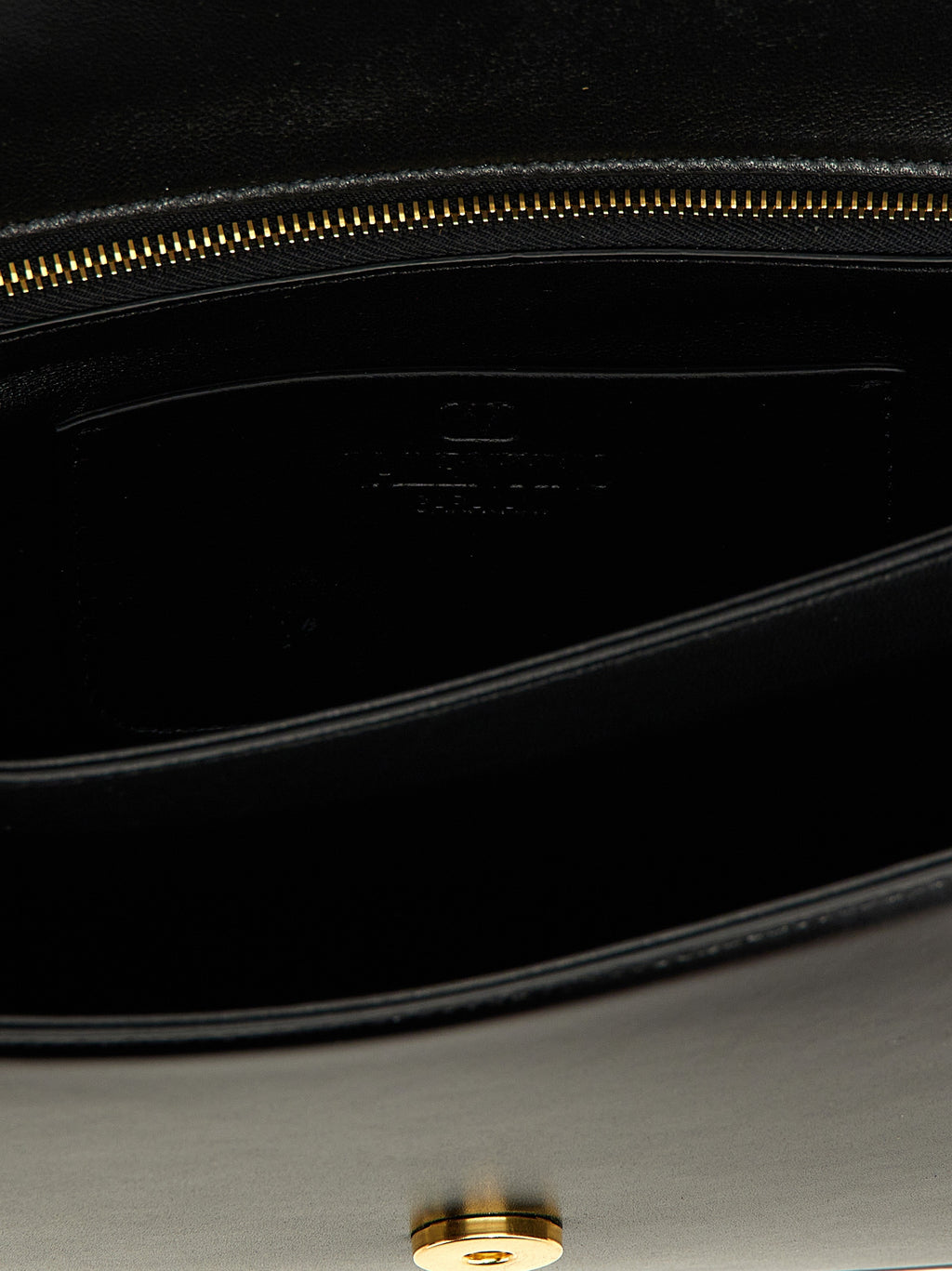 Valentino Garavani Black Calfskin Shoulder Bag