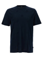 Hugo Boss Blue Cotton T-Shirt