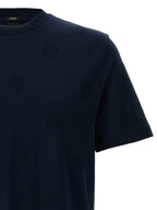 Hugo Boss Blue Cotton T-Shirt