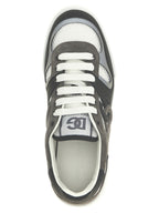 Dolce & Gabbana Gray Calfskin Athletic Sneakers
