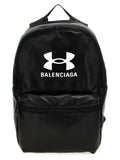 Balenciaga Bicolor Lamb Leather Backpack