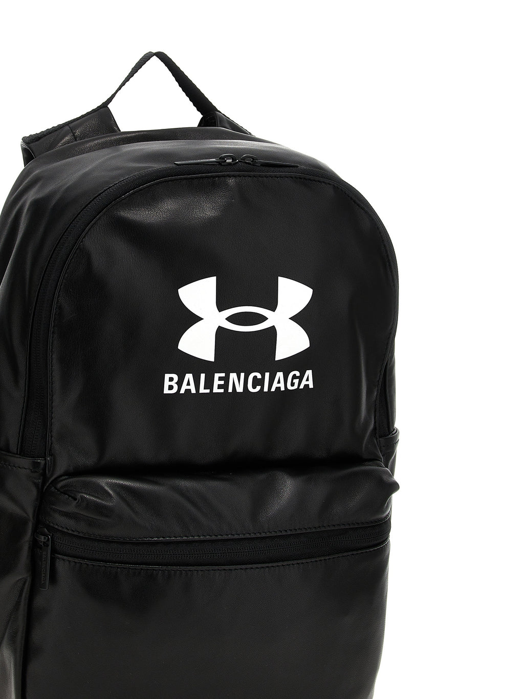 Balenciaga Bicolor Lamb Leather Backpack