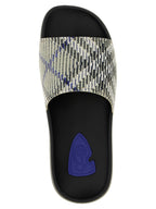 Burberry Multicolor Polyurethane Slides