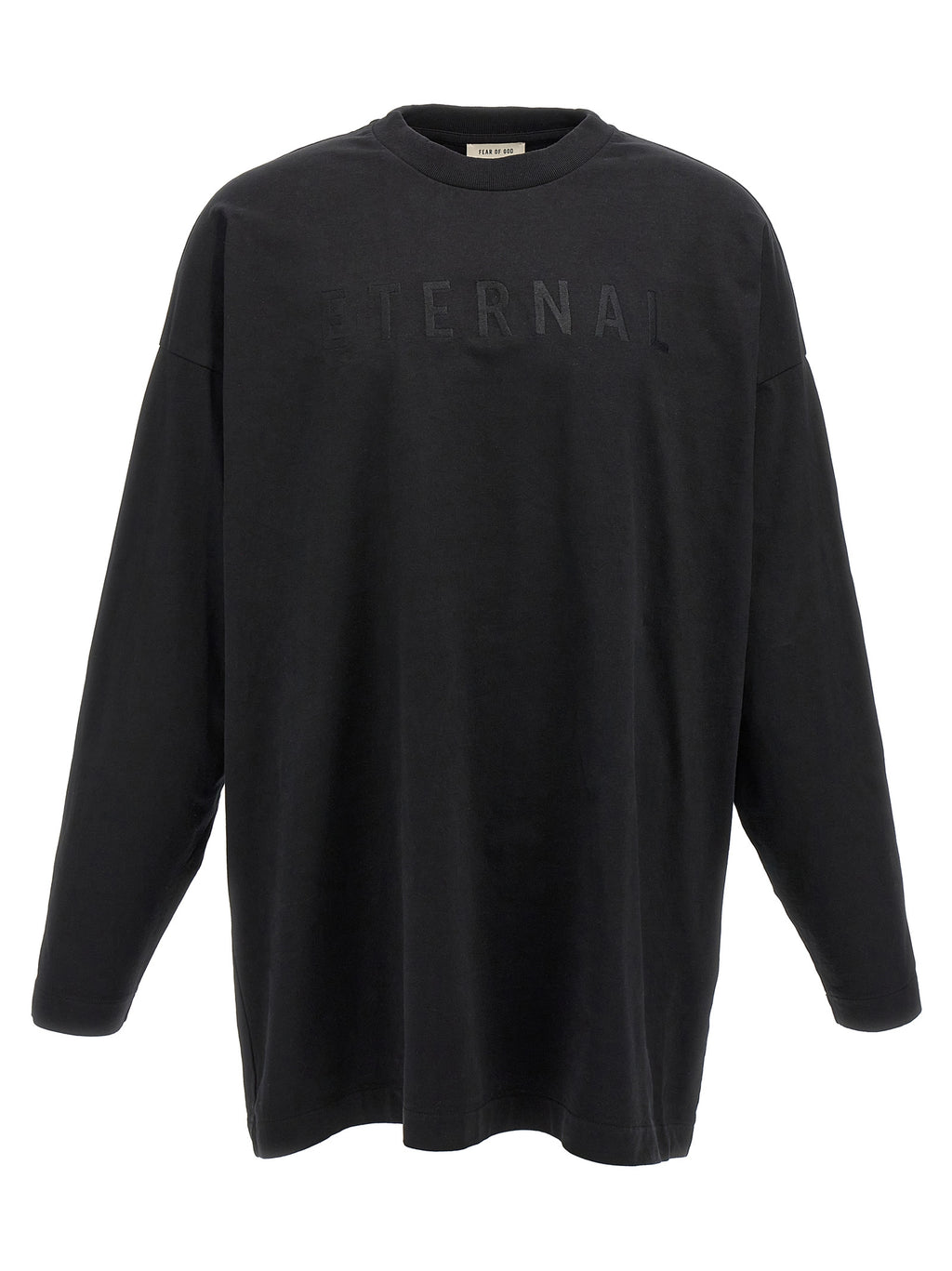 Fear Of God Black Cotton T-Shirt