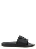 Valentino Garavani Black Plastic Slides