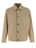 Burberry Beige Cotton Full-Length Jacket