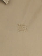 Burberry Beige Cotton Full-Length Jacket