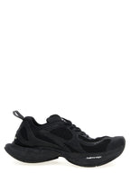 Balenciaga Black Polyester Athletic Sneakers
