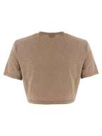 Fendi Brown Cotton T-Shirt