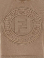 Fendi Brown Cotton T-Shirt