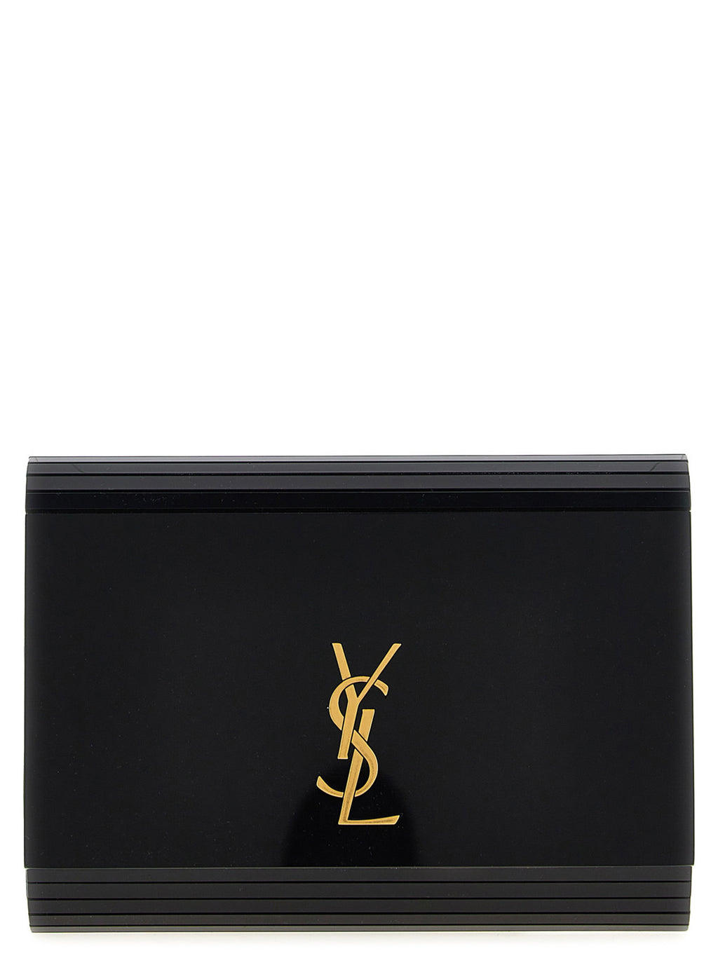 Saint Laurent Black Plexiglass Crossbody Bag
