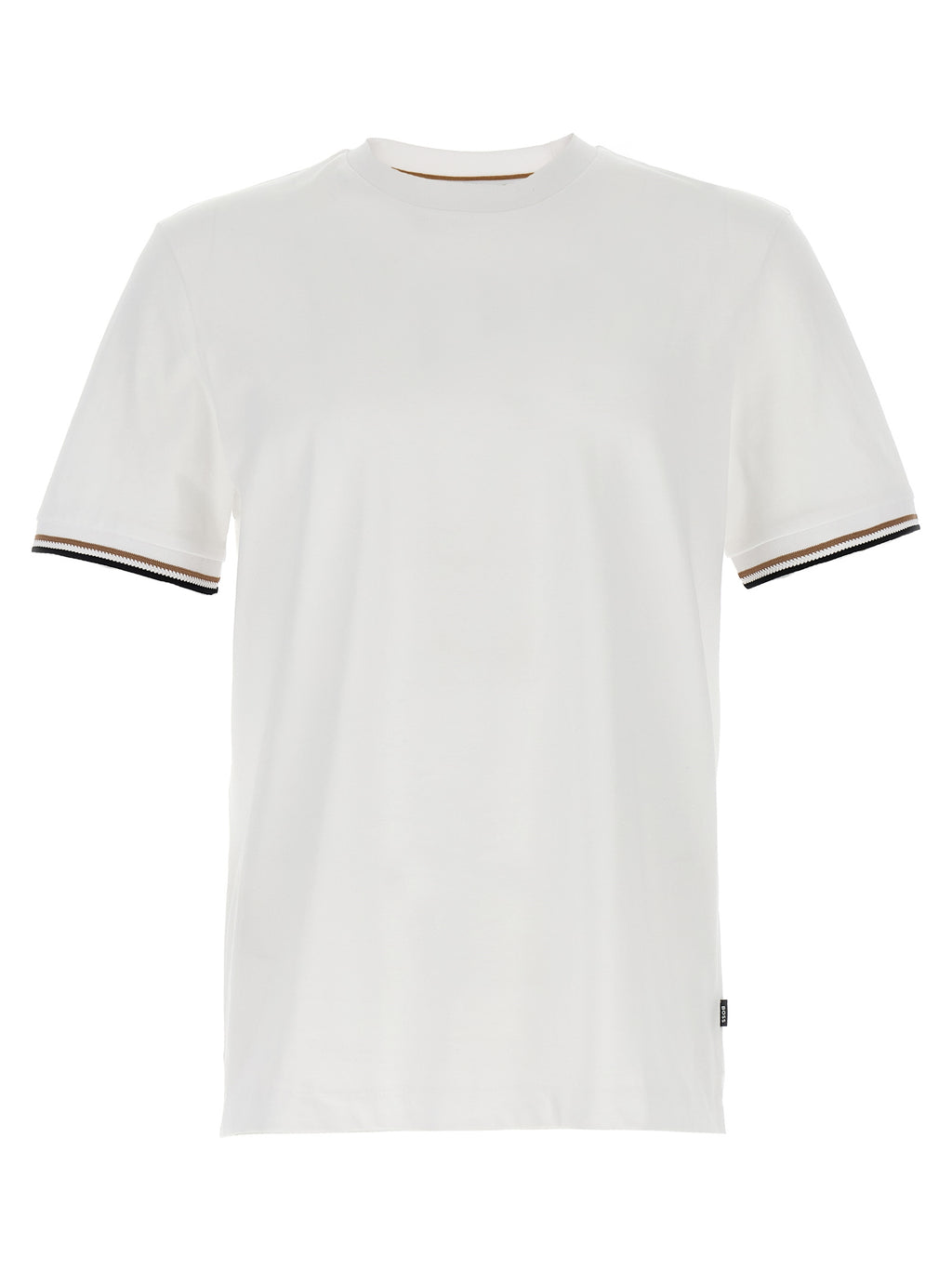 Hugo Boss White Cotton T-Shirt