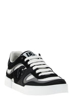 Dolce & Gabbana Bicolor Calfskin Sneakers