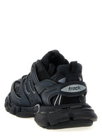 Balenciaga Black Polyethylene Athletic Sneakers