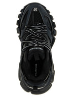 Balenciaga Black Polyethylene Athletic Sneakers