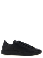 Valentino Garavani Black Calfskin Low Top Sneakers