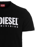 Diesel Black Cotton T-Shirt