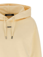 Jacquemus Beige Cotton Hoodie