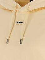 Jacquemus Beige Cotton Hoodie