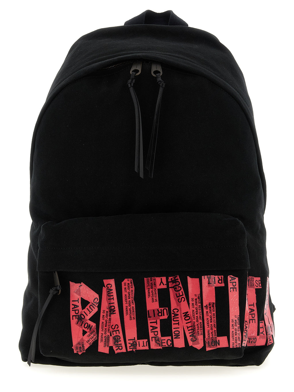 Balenciaga Black Cotton Backpack