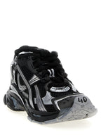 Balenciaga Black Polyethylene Athletic Sneakers