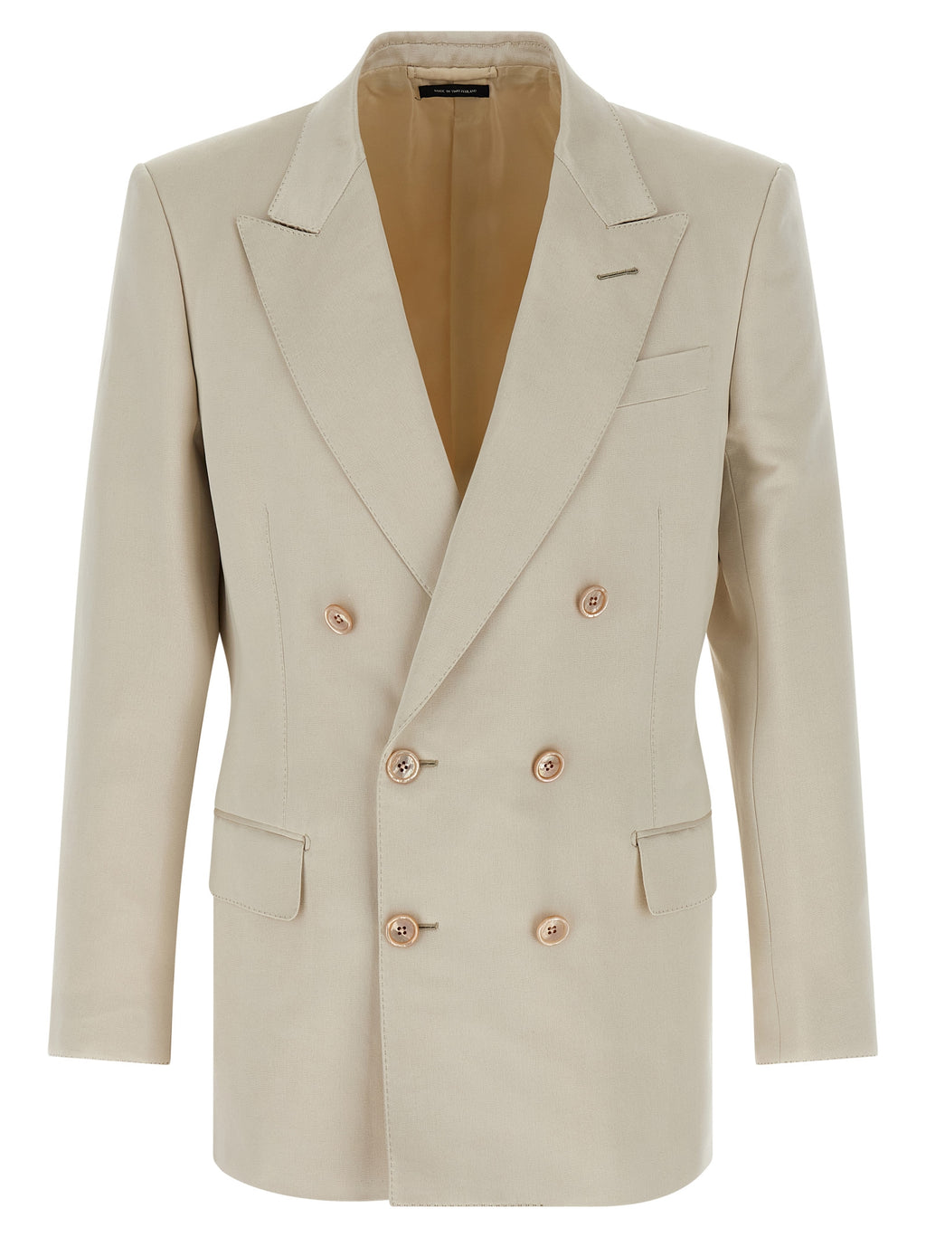 Tom Ford Beige Cotton Blazer