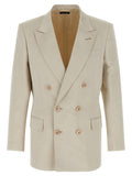 Tom Ford Beige Cotton Blazer
