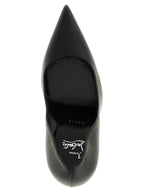 Christian Louboutin Black Lamb Leather High Heel Pumps