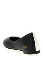 Jacquemus Bicolor Lamb Leather Ballet Flats