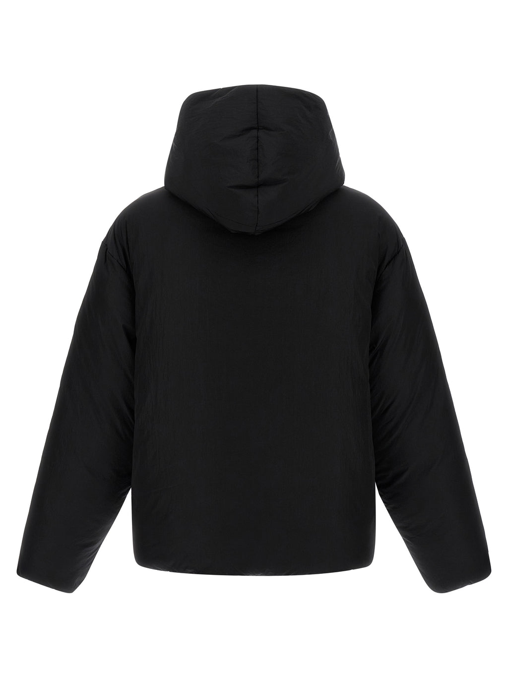Jacquemus Black Polyamide Full-Length Jacket