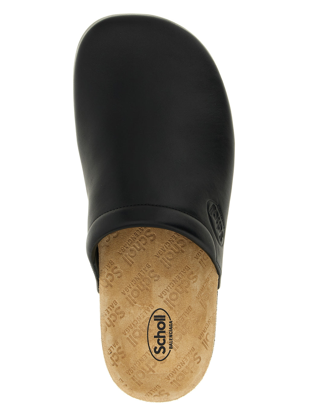 Balenciaga Black Calfskin Clogs