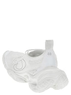 Balenciaga White Polyester Athletic Sneakers