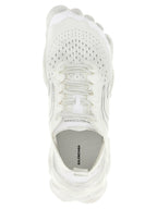 Balenciaga White Polyester Athletic Sneakers