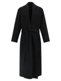 Tom Ford Black Virgin Wool Coat