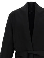 Tom Ford Black Virgin Wool Coat