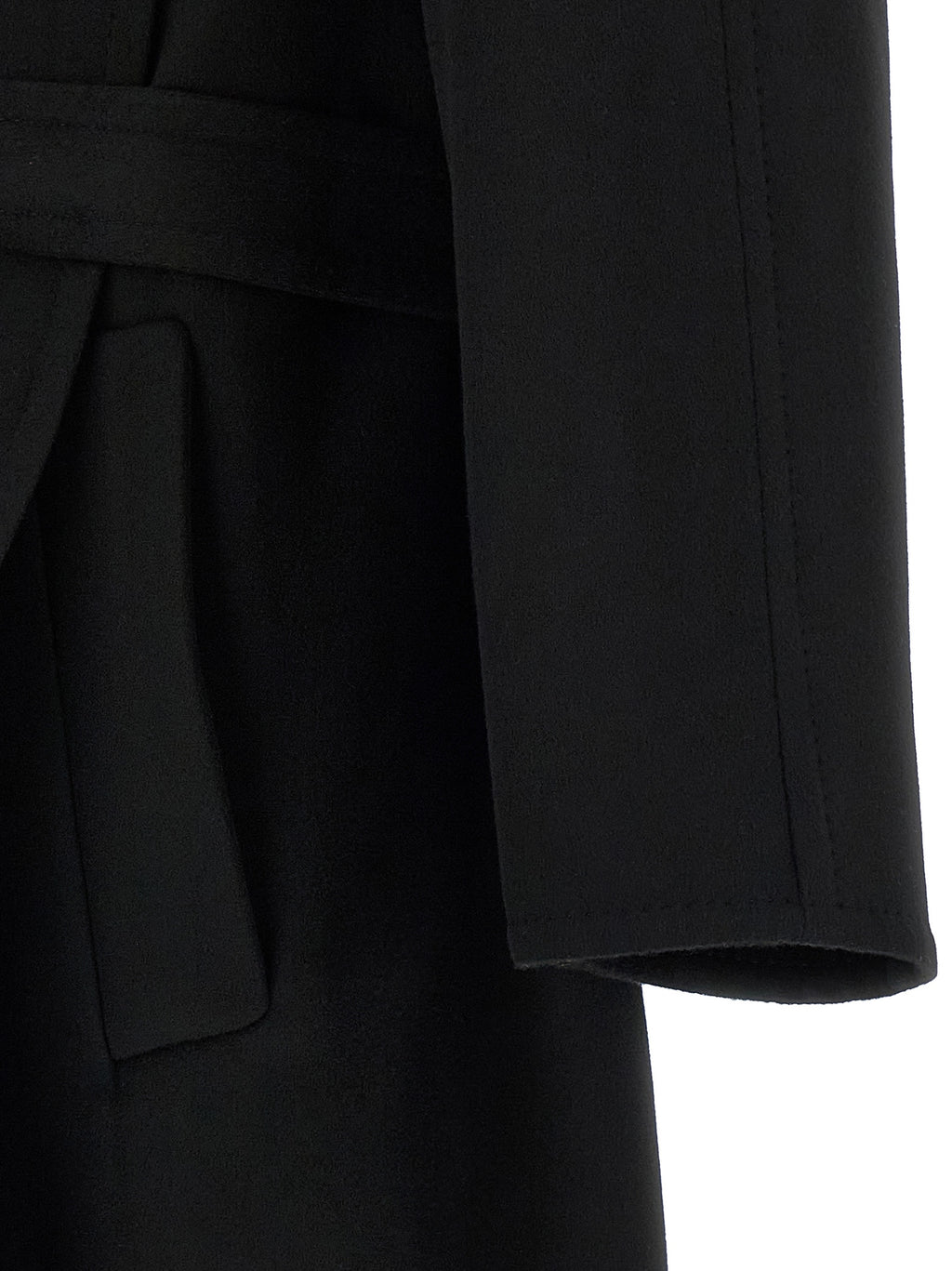 Tom Ford Black Virgin Wool Coat
