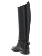 Burberry Black Calfskin Over The Knee