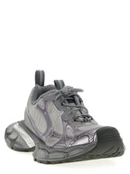 Balenciaga Gray Polyester Athletic Sneakers
