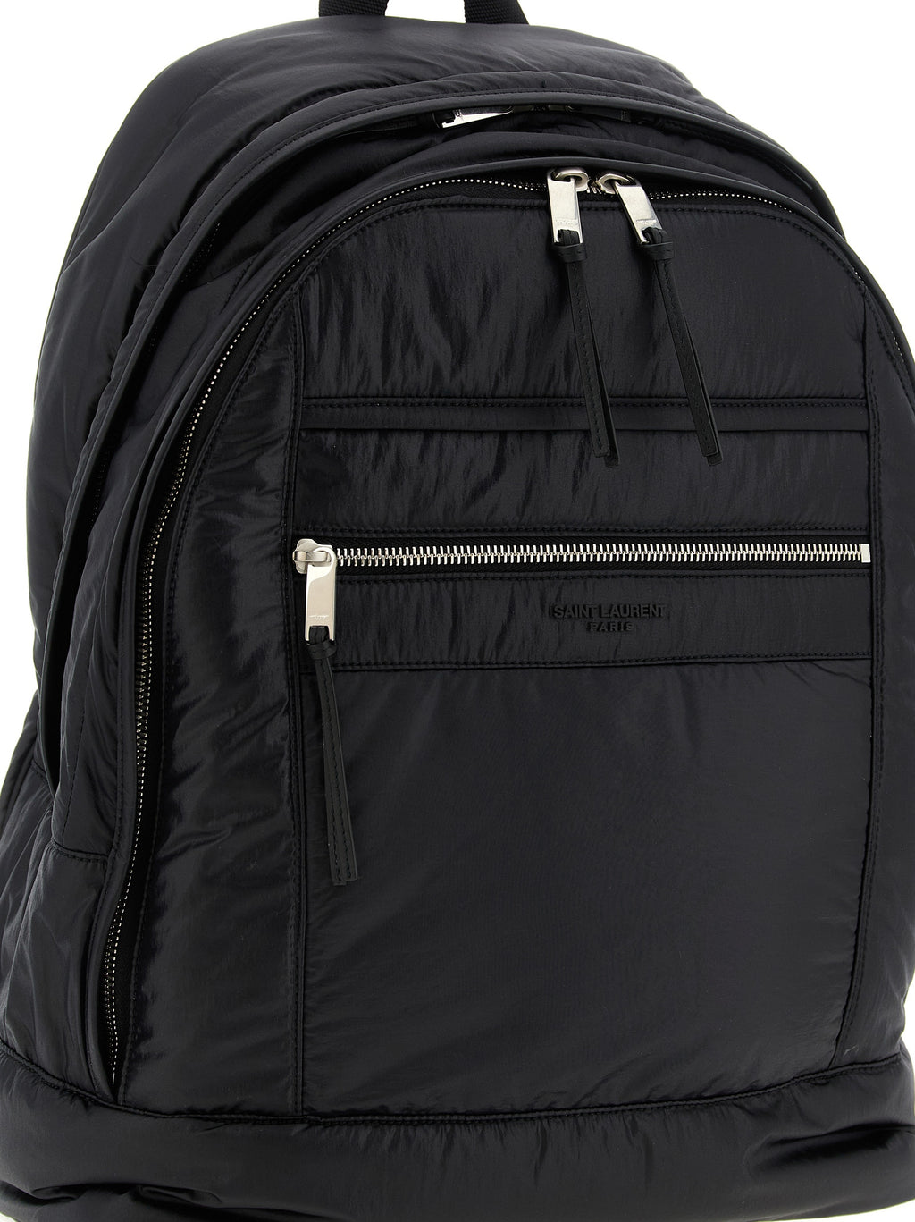Saint Laurent Black Calfskin Backpack