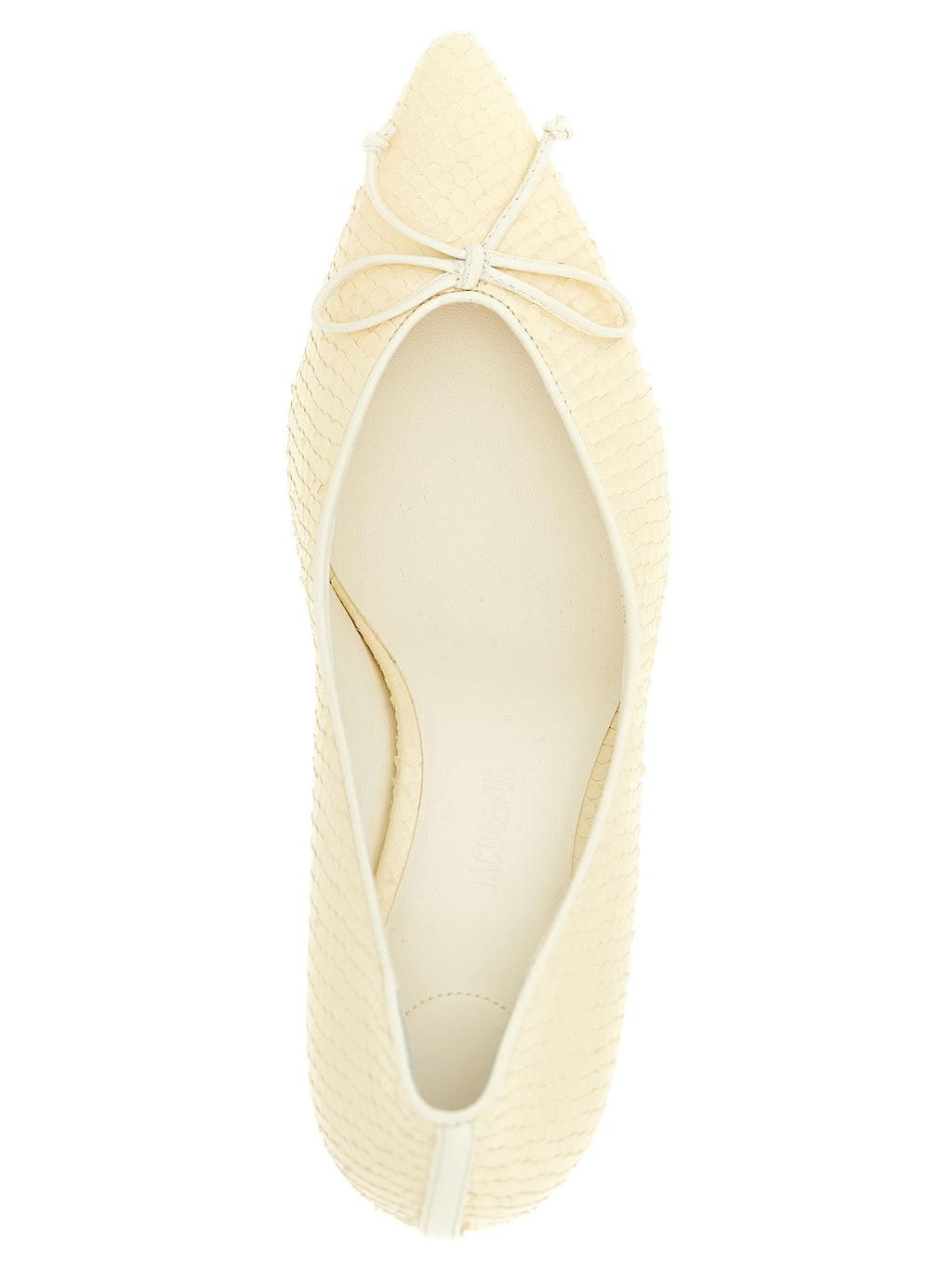 Jacquemus Beige Calfskin High Heel Pumps