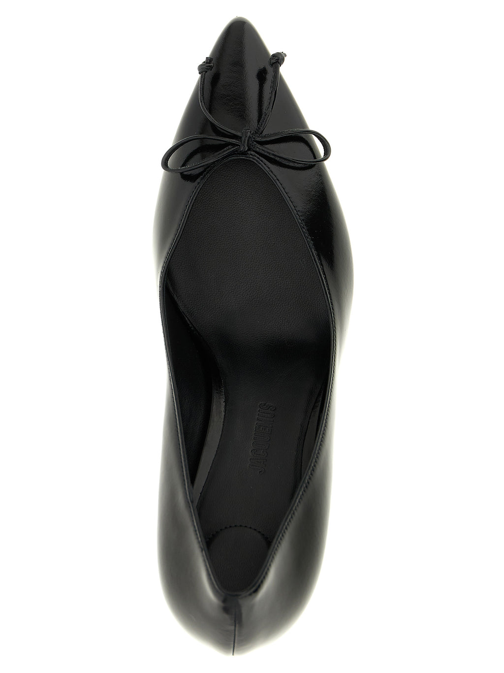 Jacquemus Black Cowhide High Heel Pumps
