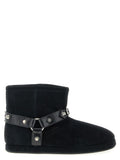 Balenciaga Black Calfskin Ankle Boots