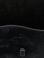 Saint Laurent Black Calfskin Shoulder Bag