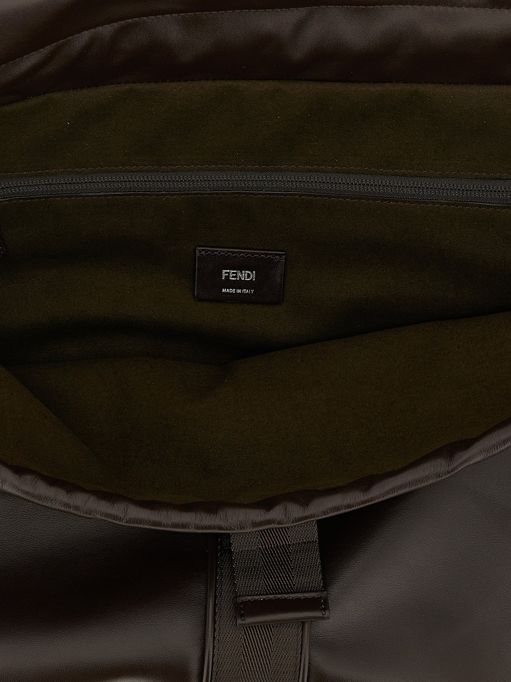 Fendi Brown Calfskin Handbag